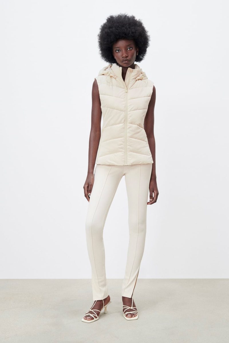 Short tailored waistcoat